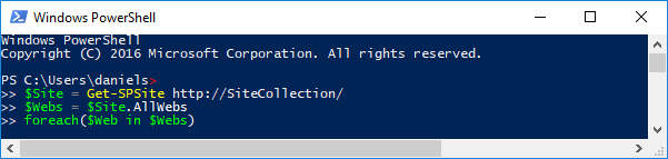PowerShell for every List in each Web of a SiteCollection